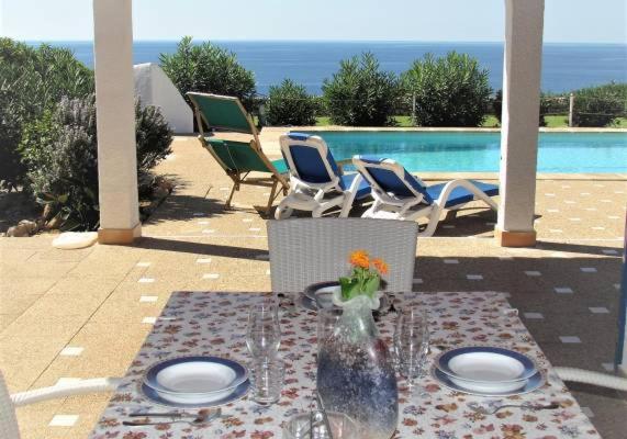 Villa Helios Villa En Cala Pi Con Vistas Despejadas ภายนอก รูปภาพ