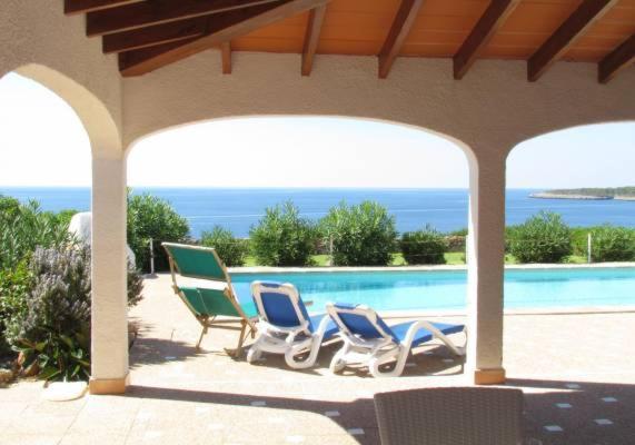 Villa Helios Villa En Cala Pi Con Vistas Despejadas ภายนอก รูปภาพ